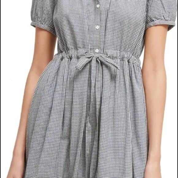French Connection Jacqueline Gingham Dress 4 NWT - Picture 8 of 10
